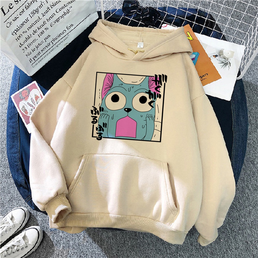 Áo Hoodie In Hình fairy tail Thời Trang Cho Nữ
