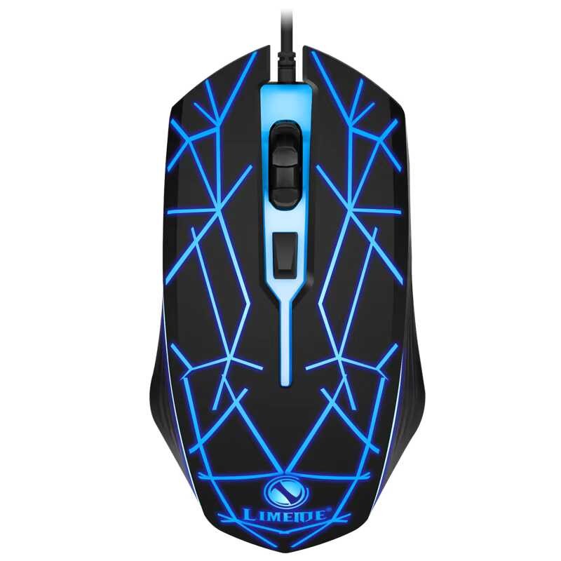 Phổ Biến RGB Backlit 1600Dpi Ergonomic Máy Tính Xách Tay Máy Tính Xách Tay Có Dây Gaming Mouse Raton
