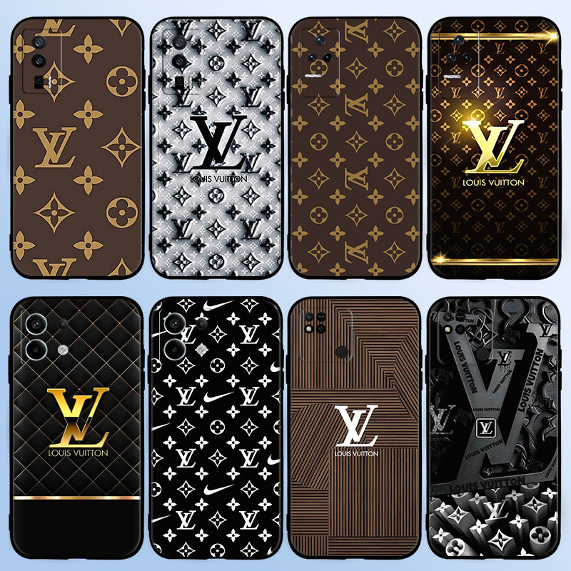 JD6 Thương hiệu thời trang LV đơn giản cho Redmi Note 10 Pro Max 10S 10T 11S 11 11t Plus 11E Pro Vỏ 