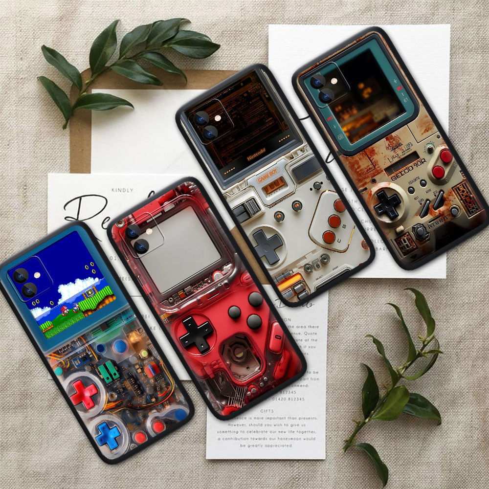 Ốp điện thoại mềm cho Realme 5 5i 5s 6i 5Pro 6 6S 6Pro Q XT X2 K5 3 3Pro G345 Game Boy