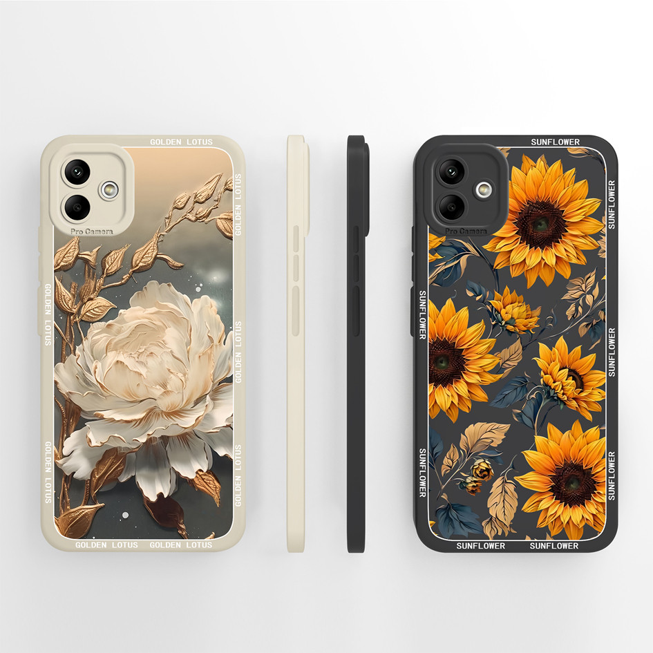 Ốp Lưng Cho Samsung Galaxy A04 A04S A04E M04 Ốp Điện Thoại Sang Trọng Khí Quyển Hoa Silicon Mềm Chốn