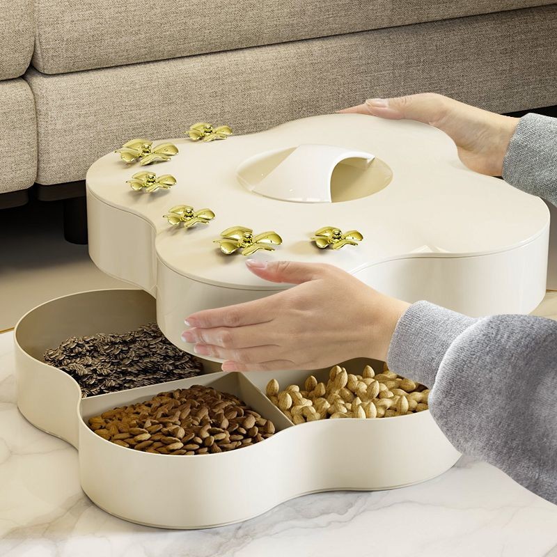 🌞HÀNG CÓ SẴN🌛 Multi-layered Fruit Plate, Candy Snack Plate, Dried Fruit, Melon Seeds And Nut Plat