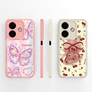 Ốp Lưng Cho OPPO A3 A3X A3i A3 Pro 4G 5G Vỏ Điện Thoại Bảo Vệ Camera Silicon Mềm Nơ Đẹp Ốp Lưng Cho OPPOA3i A3Pro A3 i X Ốp Lưng Capa