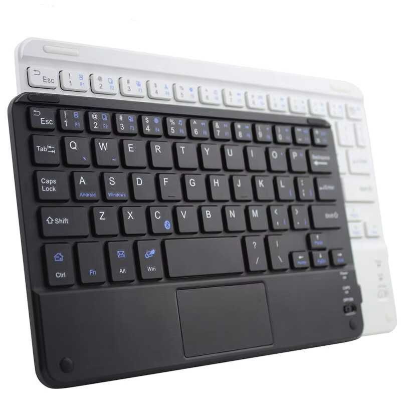 10''' 9'' Không Dây Mini Android Winds Bàn Phím Di Động Với Touchpad BT Chargeable Bàn Phím