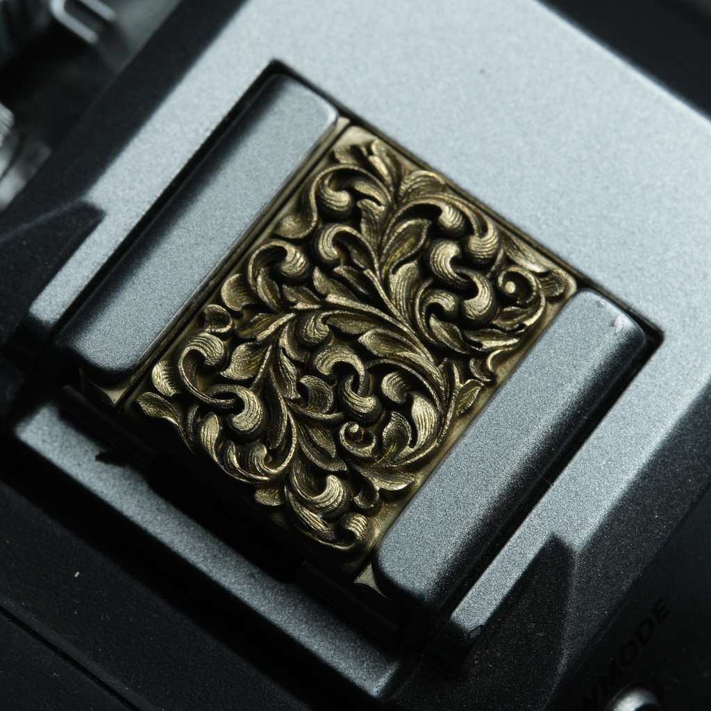 Mandarin Flower Camera Hot Shoe Cover Áp dụng cho Fuji XM5XT5XT32 Nikon Z62 Sony A7 Micro Single Hot