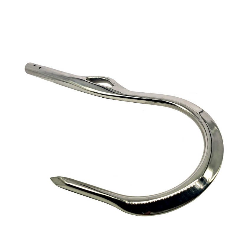 New Tuna Boat Trolg Sợi Thủy Tinh Trống Thép Không Gỉ Spear Hook Fishing Tool Marine Game Super Larg