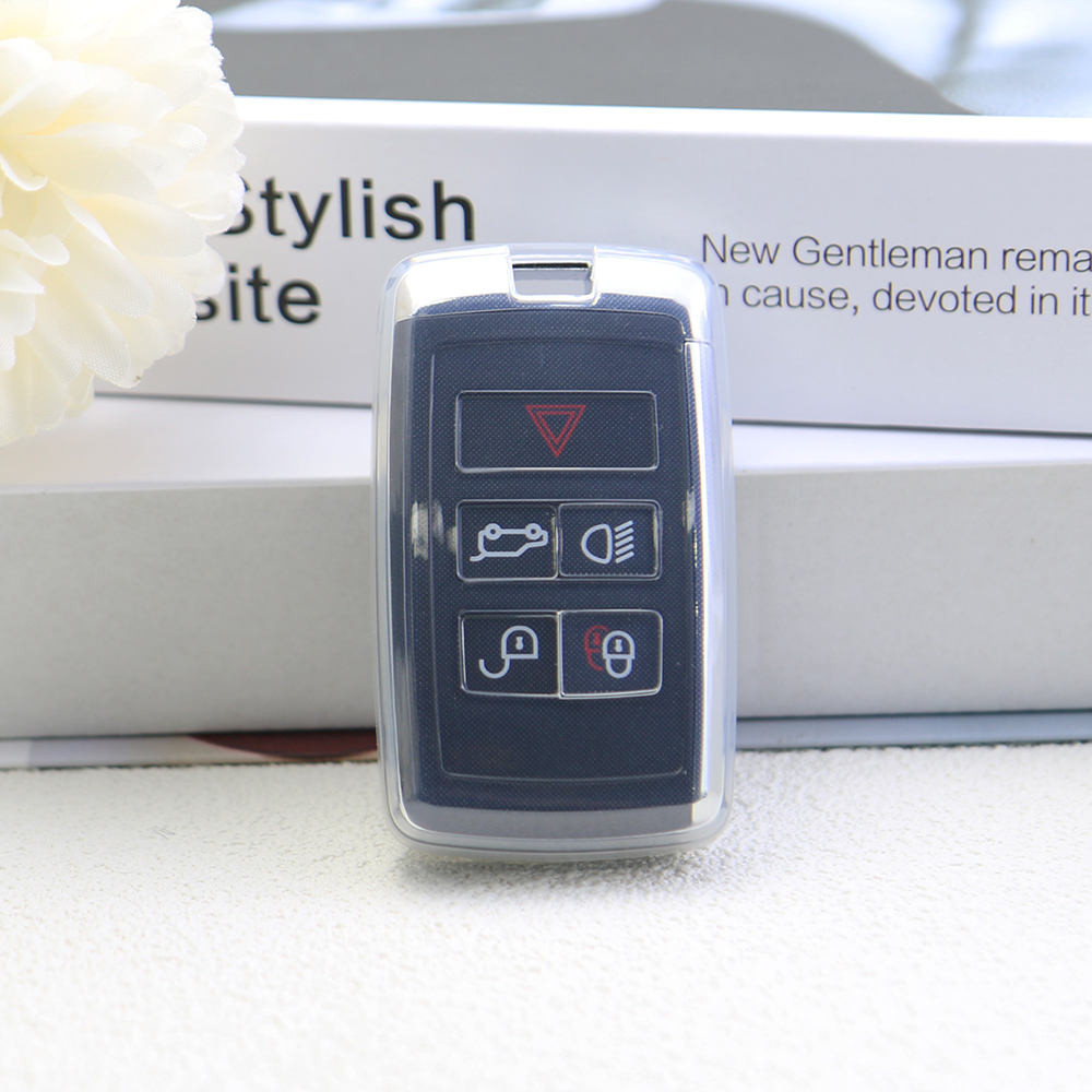 Jaguar XEL Chìa Khóa XFL Xe Fpace Nữ Đặc Biệt XJL Nam Ftype Land Rover Epace Vỏ Mềm Trong Suốt