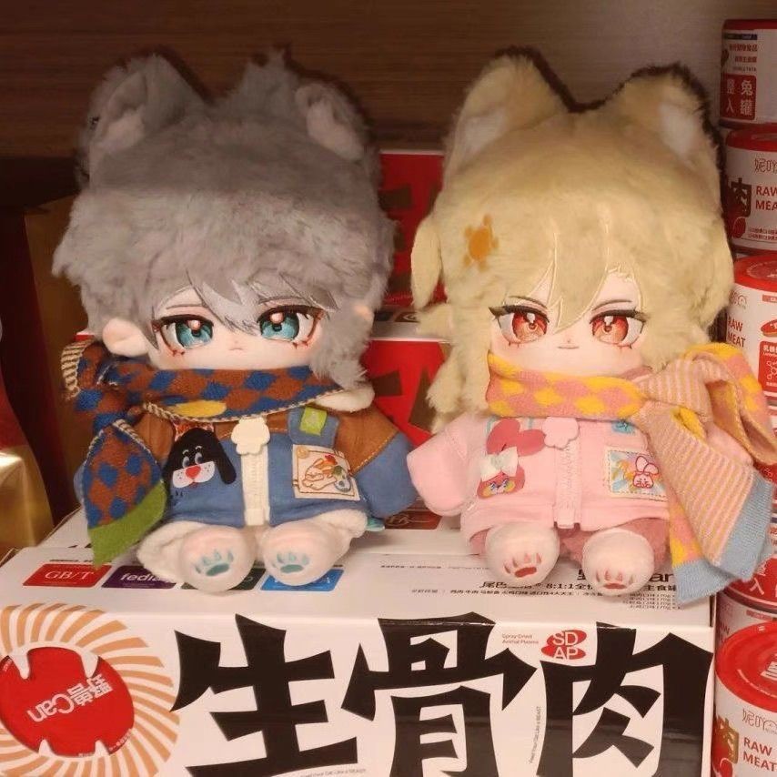 🔥Genshin Impact🔥Alhaitham Kaveh **Bộ đôi búp bê bông 20cm** Có sẵn Anime doll Manga Game