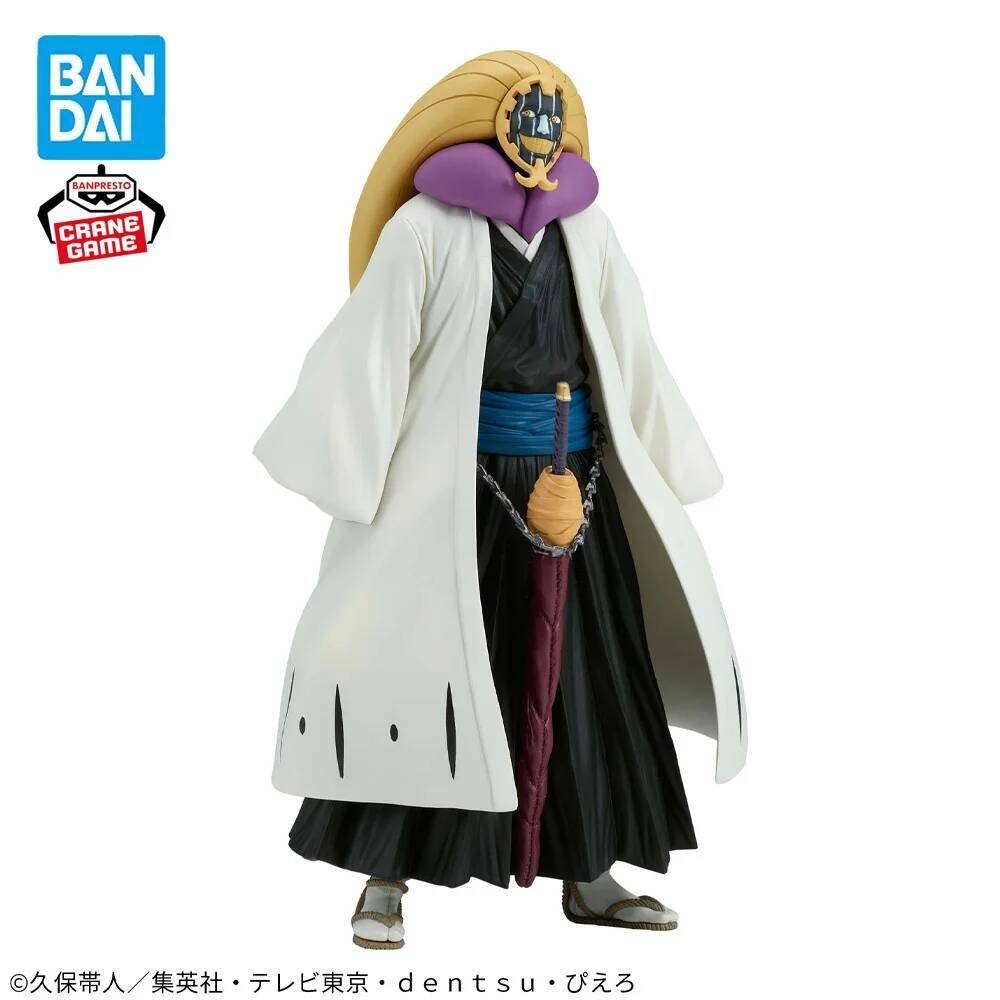 BANPRESTO SOLID AND SOULS BLEACH: Thousand-Year Blood War Mayuri Kurotsuchi Figure Anime Model Genui
