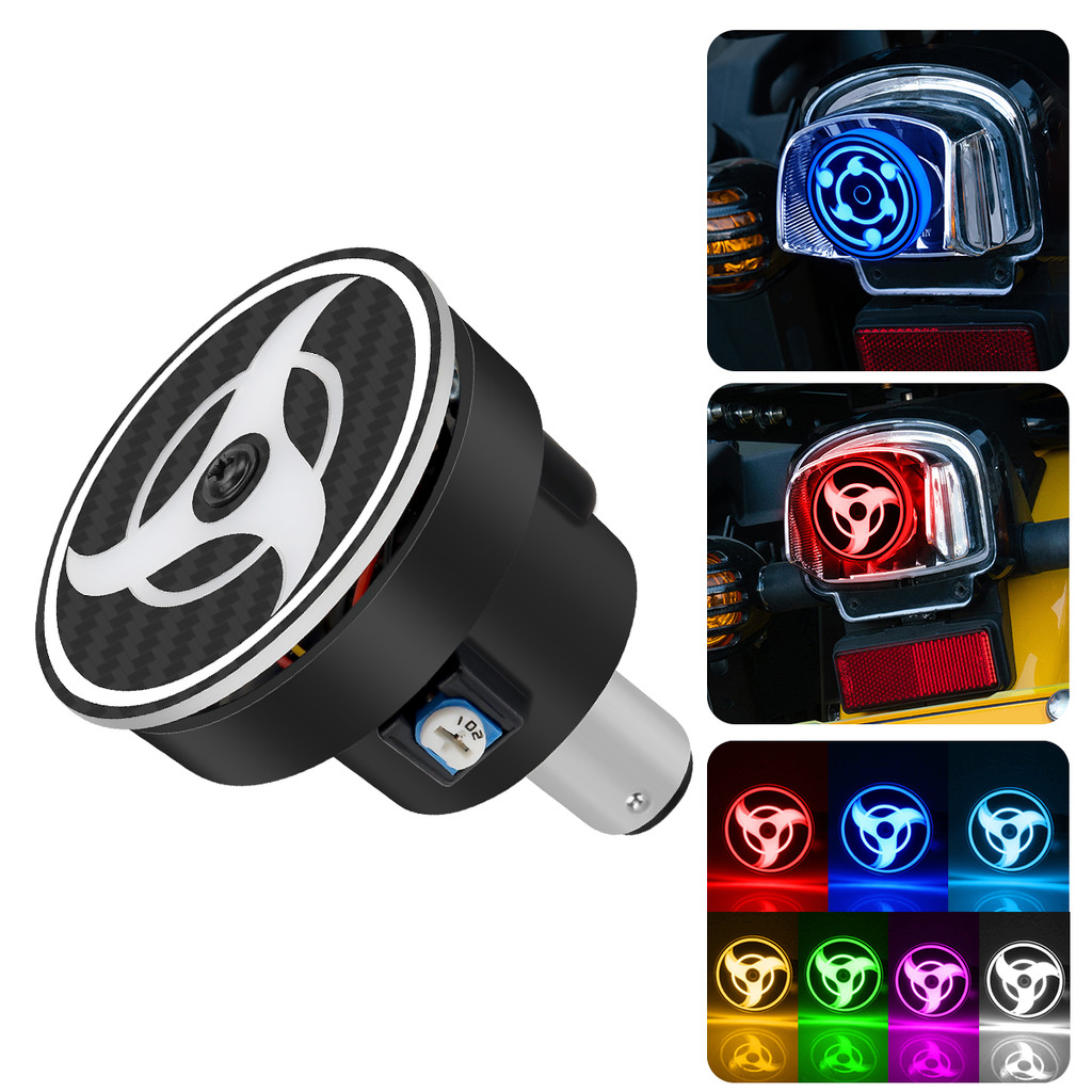 LYMOYO 1157 Đèn Led Xoay Phanh Đuôi Xe Máy Đèn Led Phanh Xe Ô Tô Đèn Led Đuôi Xe Máy Đèn Cảnh Báo Đèn Đuôi Trang Trí Cảnh Báo Đèn Hậu Chạy Ban Ngày Đèn Dừng