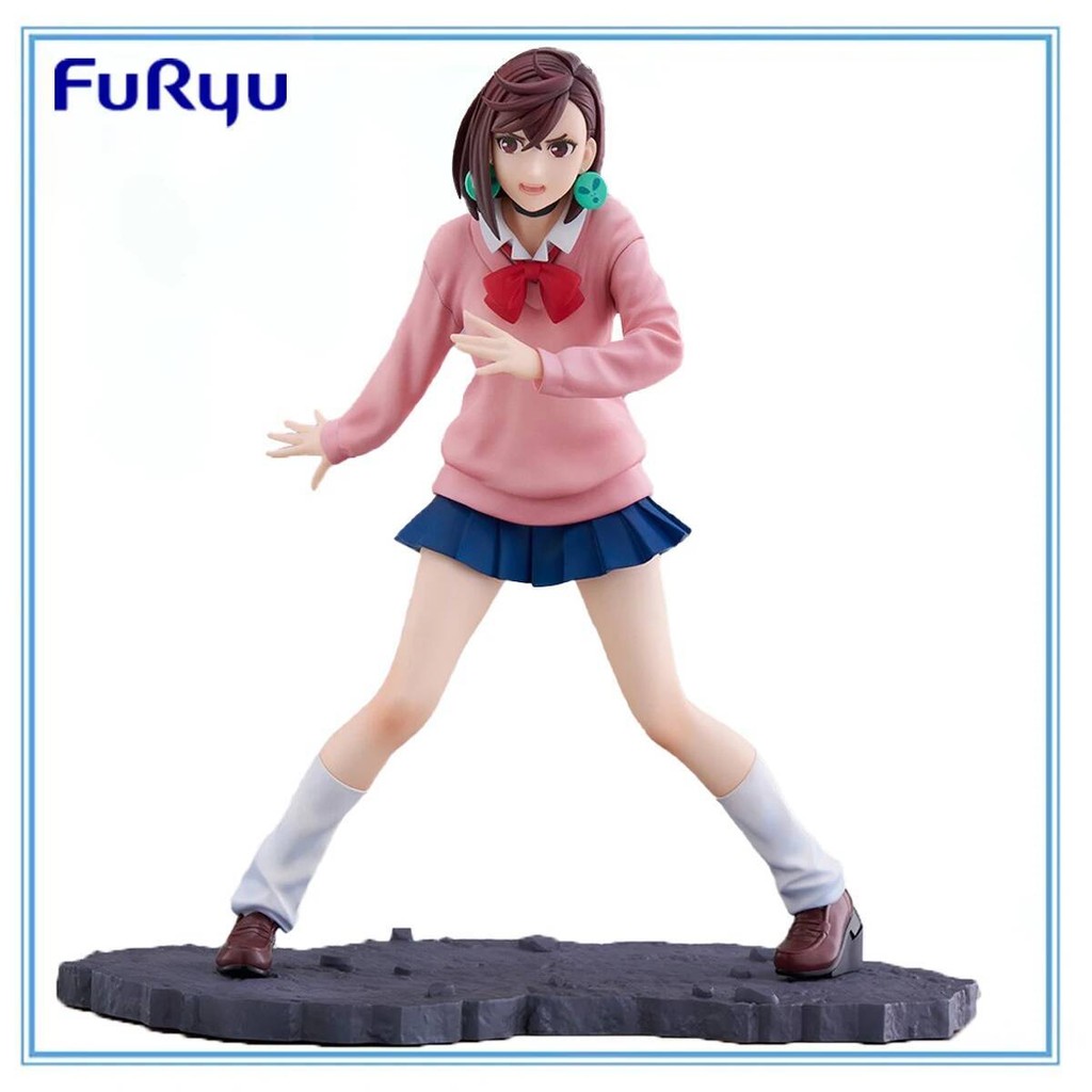 FuRyu Tenitol Dandadan Ayase Momo Collection Series Anime Figure Model Toys Garage Kit