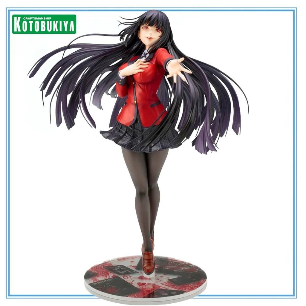 Kotobukiya ARTFX J Kakegurui Jabami Yumeko Anime Action Figure Collection Series Model Toys