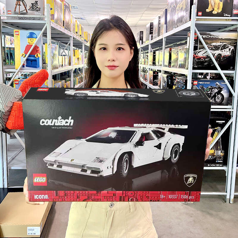 LEGO 10337 Mô xe thể thao Lamborghini Icons Bộ sưu tập đồ chơi xếp hình