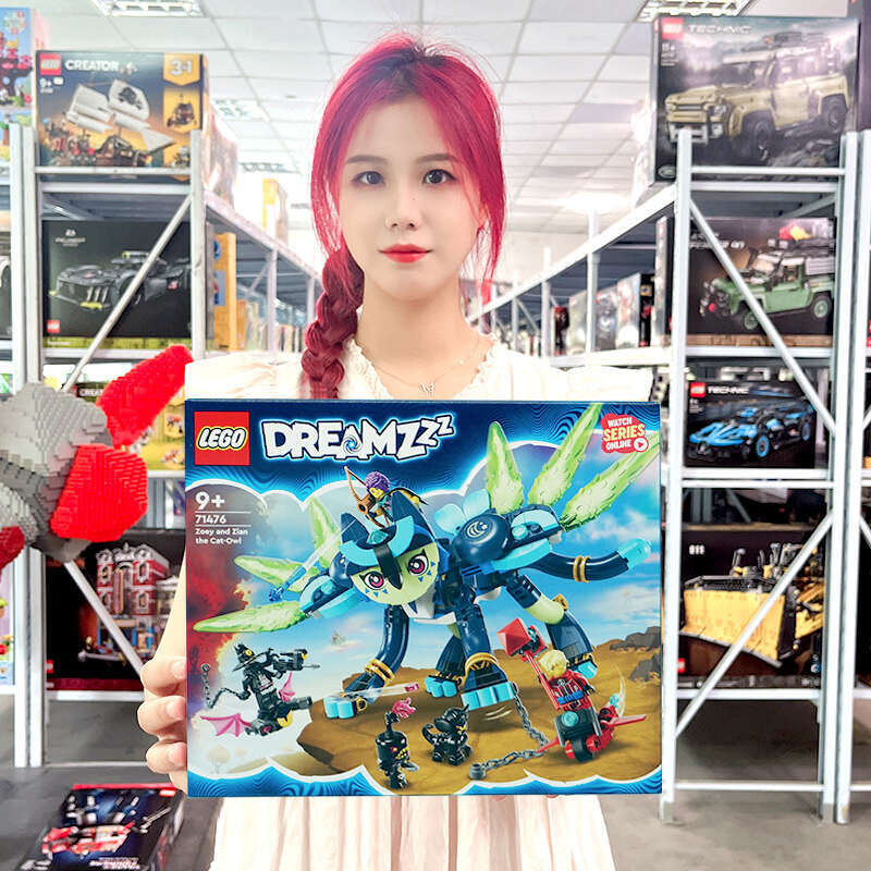 LEGO 71476 Zoe ghép các khối với phức hợp Sheehan Dream City Hunter