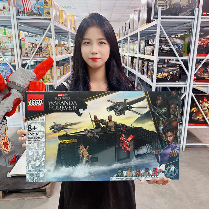 LEGO 76214 Black Panther Ship Wars Super Hero Collection Đồ chơi xếp hình ghép