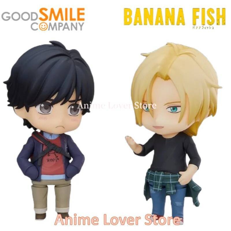 Good Smile Nendoroid BANANA FISH Anime Ash Lynx Yuki Nojima Action Figure Toys Collectible Model Orn