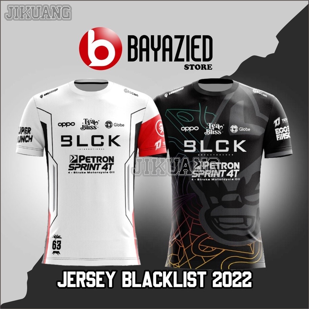 BLACKLIST INTL JERSEY MPL PH SEASON 10 【 Tên & Số tùy chỉnh miễn phí 】 JK