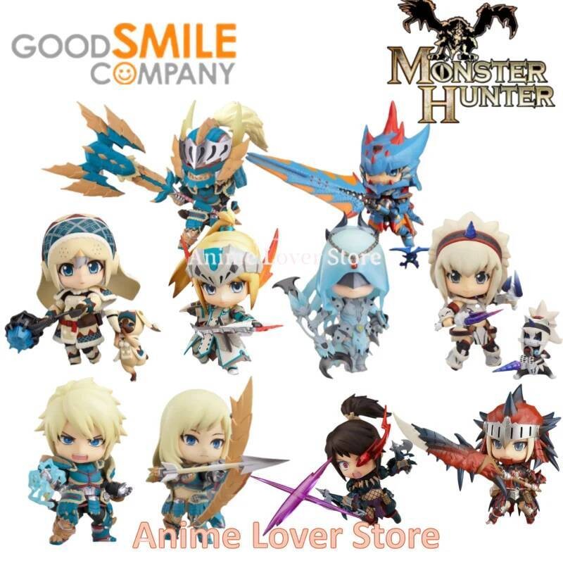 Good Smile Nendoroid Monster Hunter Barioth Rathalos Zinogre Nargacuga Anime Action Figure Toys Gift