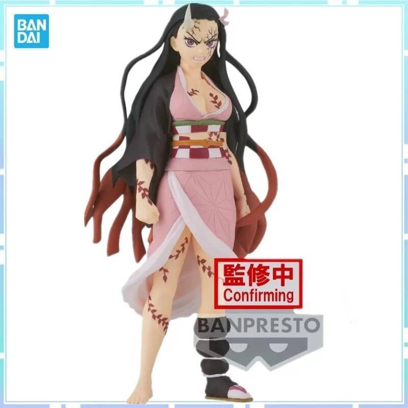 BandaiBanpresto Anime Demon Slayer Kamado Nezuko PVC Action Figure Collection Model Toys Christmas b