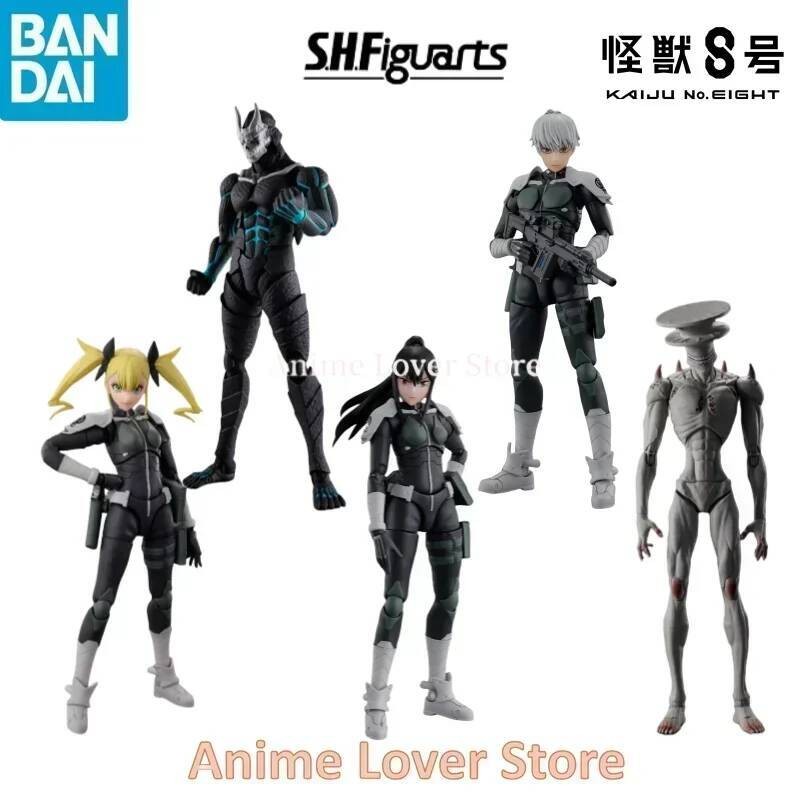 Bandai S.H.Figuarts SHF Kaiju No. 8 Mina Ashiro Reno Ichikawa KAIJU No.9 Kikoru Shinomiya Anime Acti