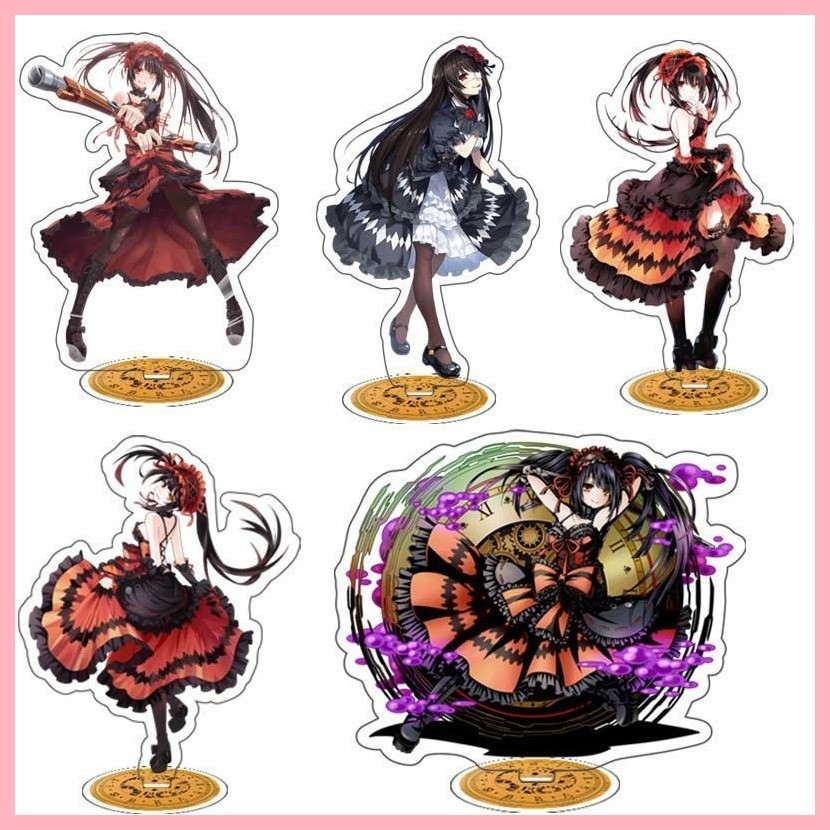 [GUYN] Stand Date a Live Tokisaki Kurumi Tokisaki Kurumi Anime Hàng Hóa Đứng Acrylic Trong Suốt Hai 