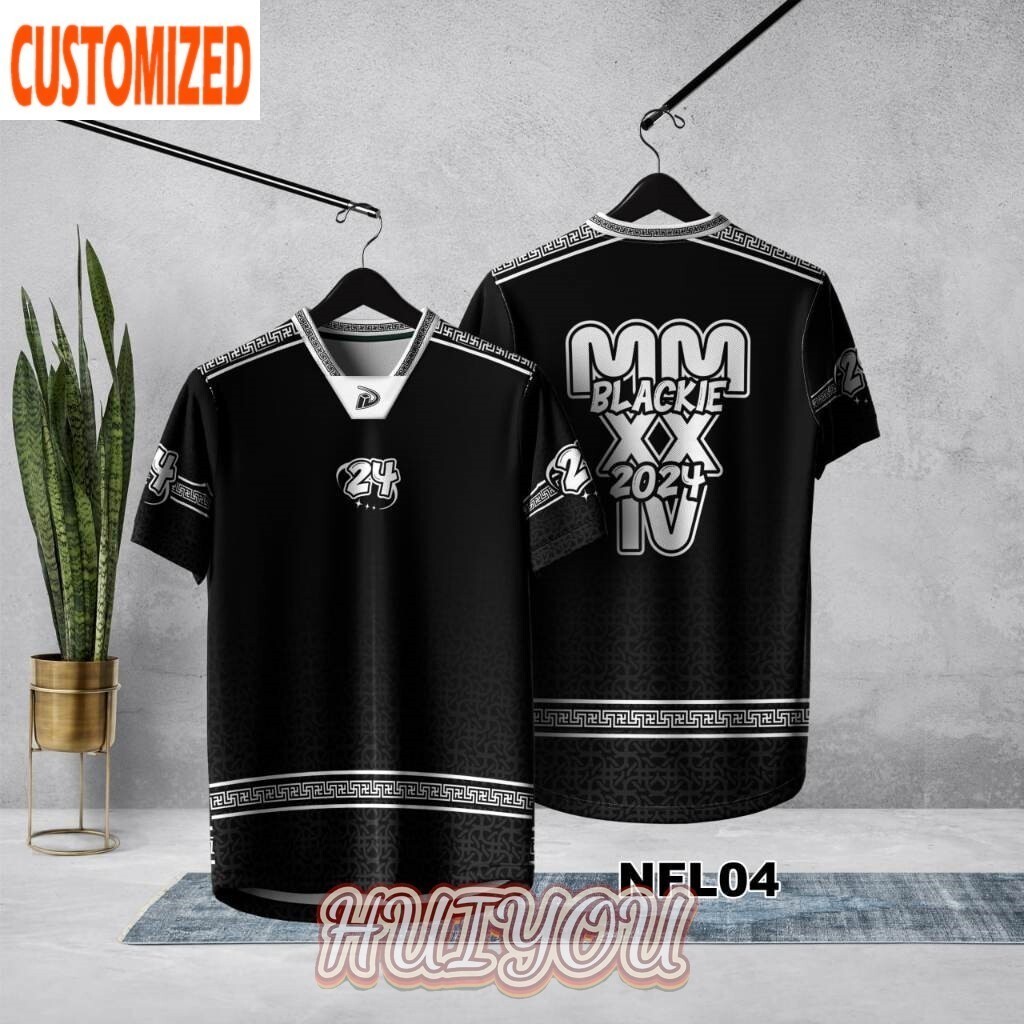Tùy Chỉnh Miễn Phí Số Tên Nfl Thăng Hoa Microfiber Jersey Thiết Kế Mighty Ducks Baju Jersey Malaysia