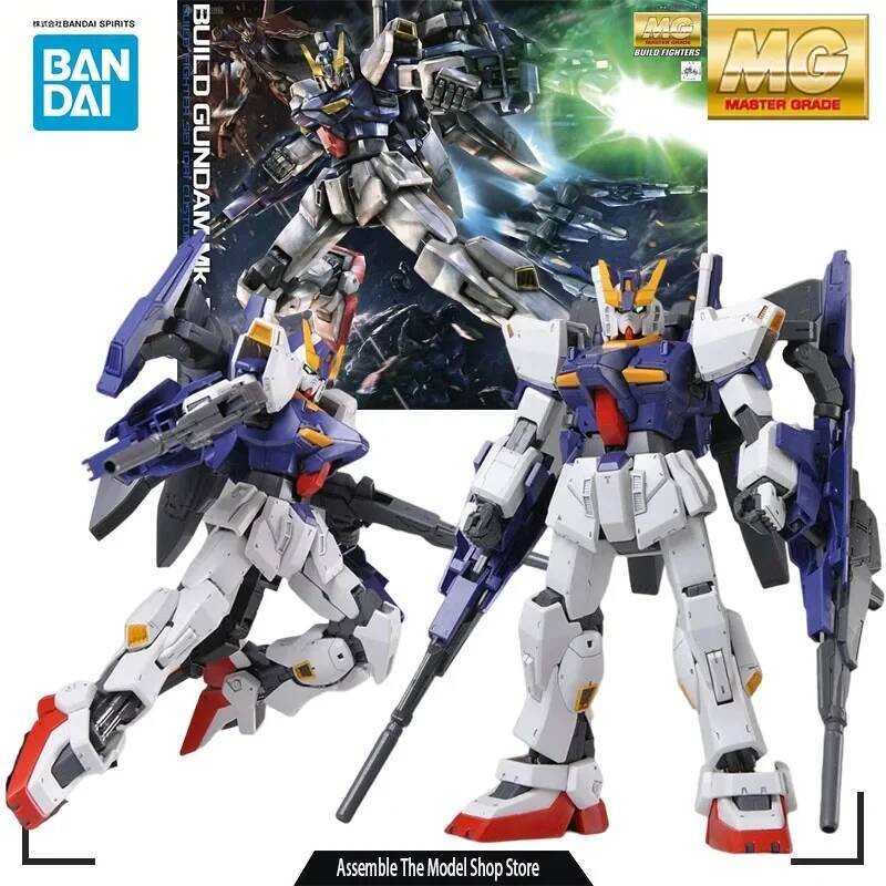 BandaiMODEL KIT MG 1/100 Anime Action Figure BUILD AM -2 RX-178B Assembly Model Toys Gifts For boys