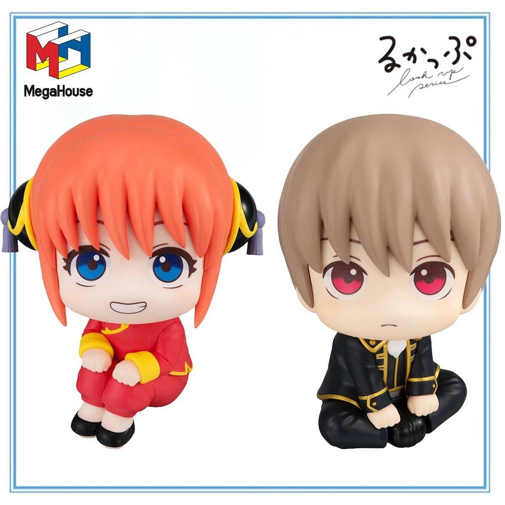 MegaHouse Look Up Gintama Okita Sougo Kagura Anime Figure Collection Series Toys Model Decoration