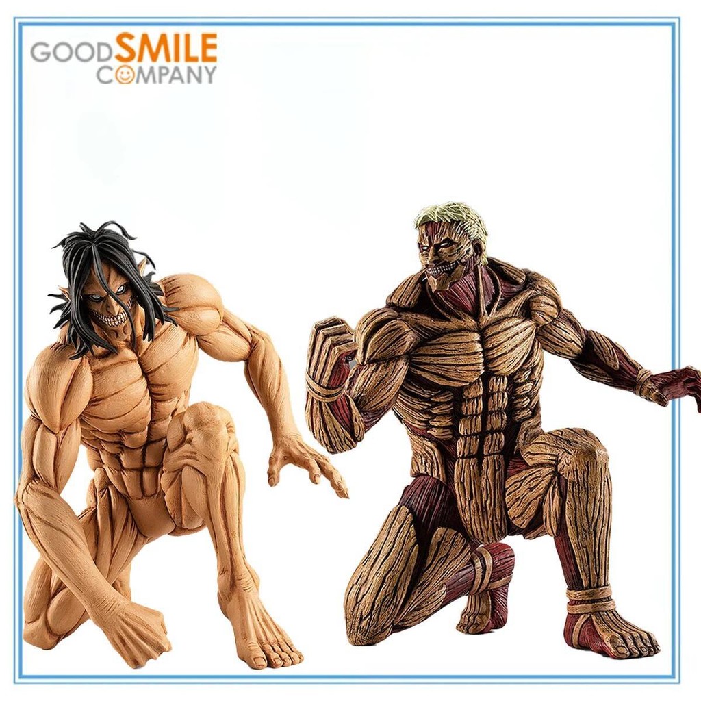 GOOD SMILE COMPANY POP UP PARADE Shingeki No Kyojin Eren Yeager Reiner Braun Collection Series