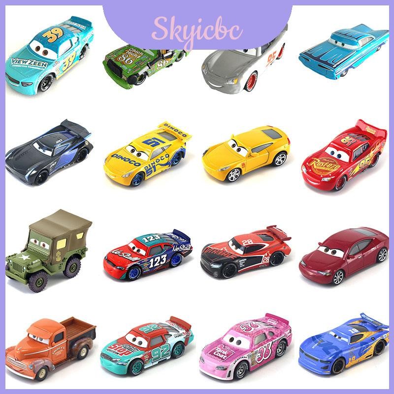 Grey Cars 95 Mcqueen Hợp kim Mcqueen Mcqueen 1st Racing Bộ sưu tập thứ 3