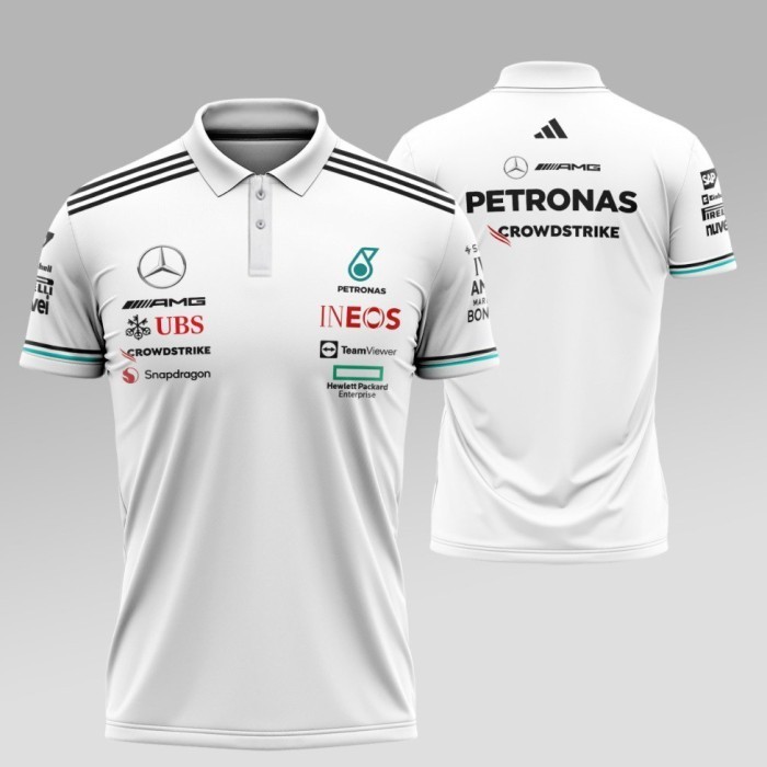 Polo Jersey F1 Mercedes AMG Formula One Racing Team 2025