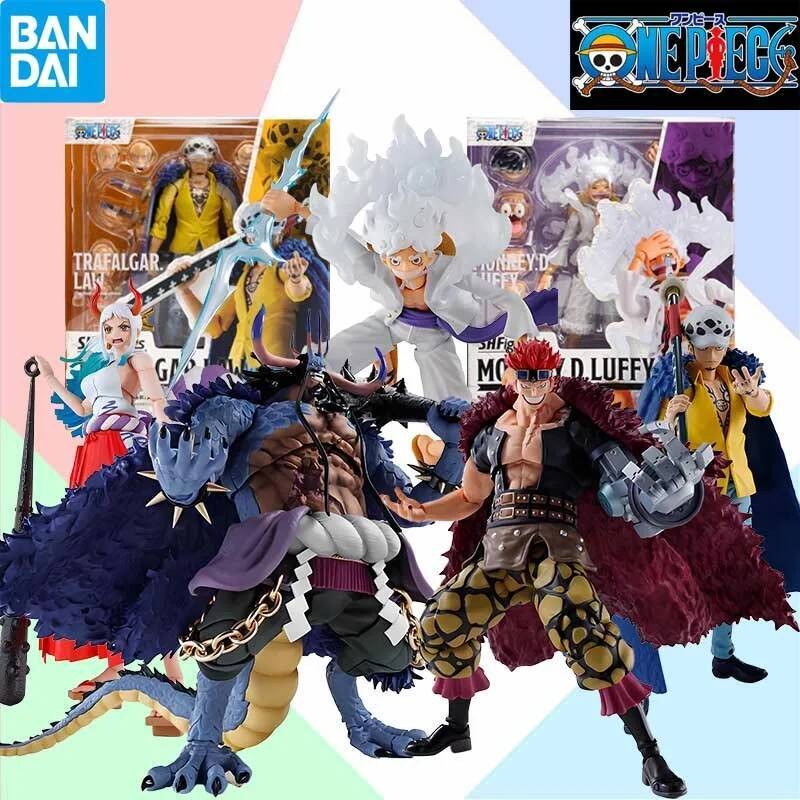 Bandai MODEL KIT SHF One Piece Ghost Island Crusade EUSTASS KID Anime Action Figure Model Toy Gifts 