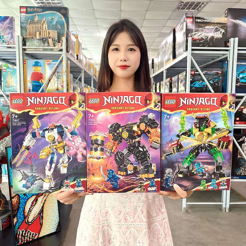 LEGO 71806 Core 71807 Công nghệ Sora 71808 Khải Hỏa Hệ 71817 Lloyd Element Mech