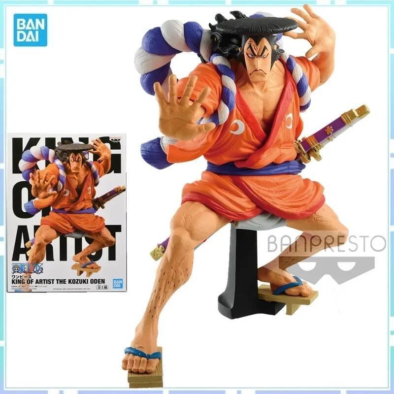 BandaiAnime One Piece KOA The King Of Artist Wanno Country Kozuki Oden Action Model Collectible Toys