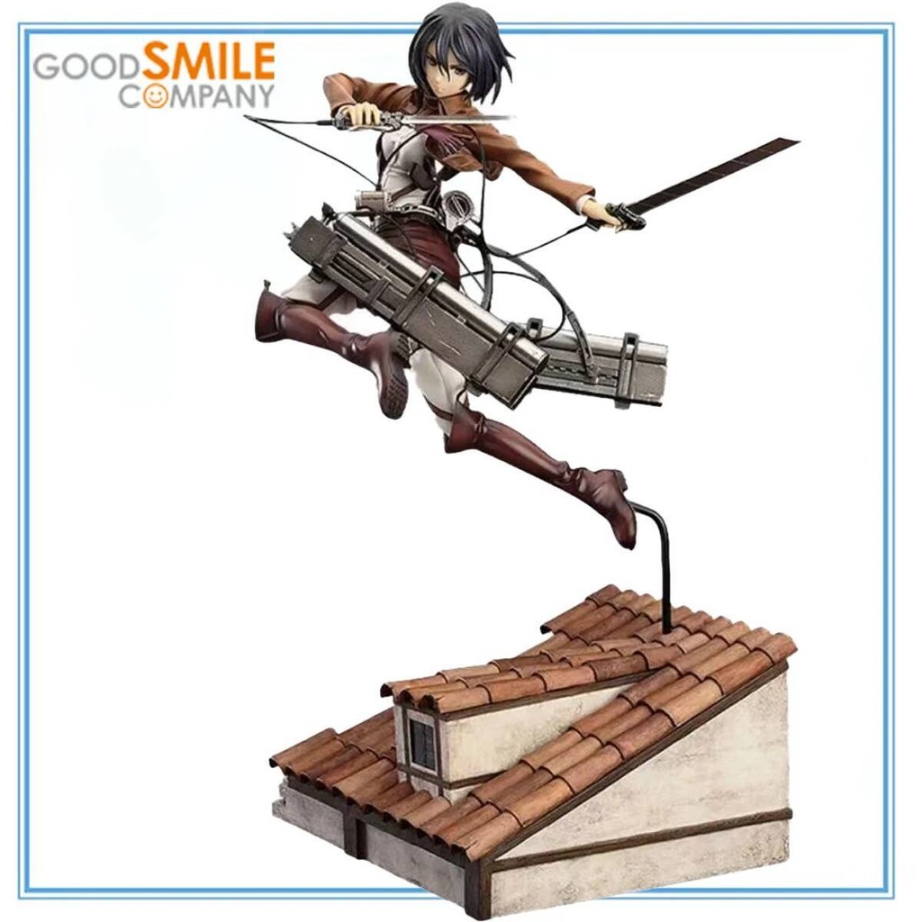 GOOD SMILE COMPANY Shingeki No Kyojin Mikasa Ackerman Anime Figure Collection Series Model Toys