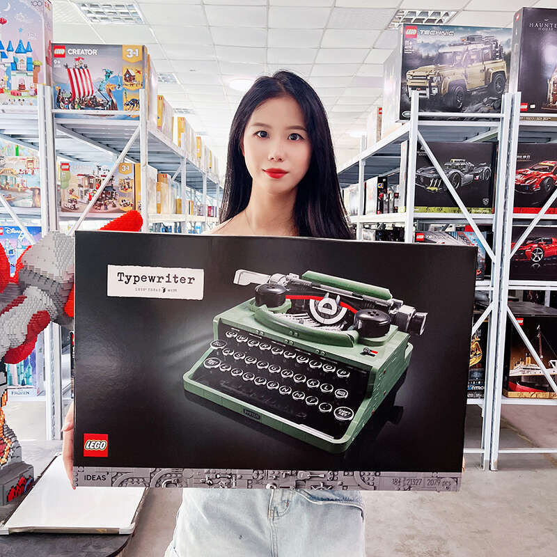 LEGO 21327 Ý tưởng máy đánh chữ Bộ sưu tập đồ chơi ghép hình cho nam và nữ