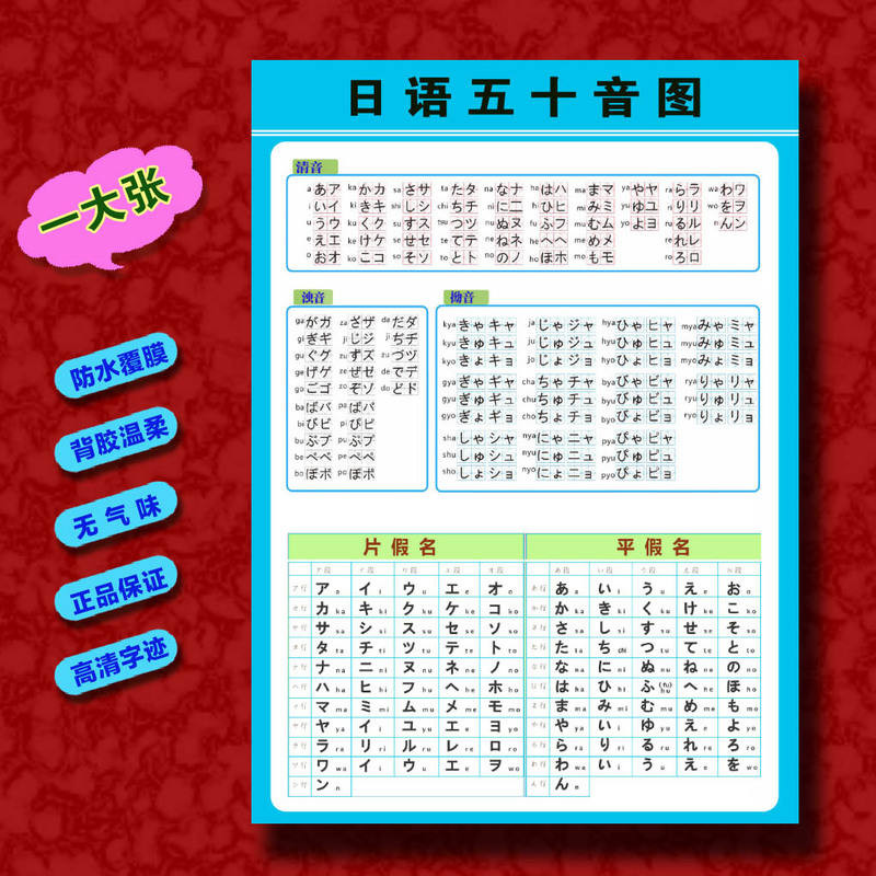 Người Mới Bắt Đầu Nhật Bản 'Năm Mươi Tông Hình Hiragana Kinh Doanh Cardiac Takana Đột quỵ Đặt Hàng D