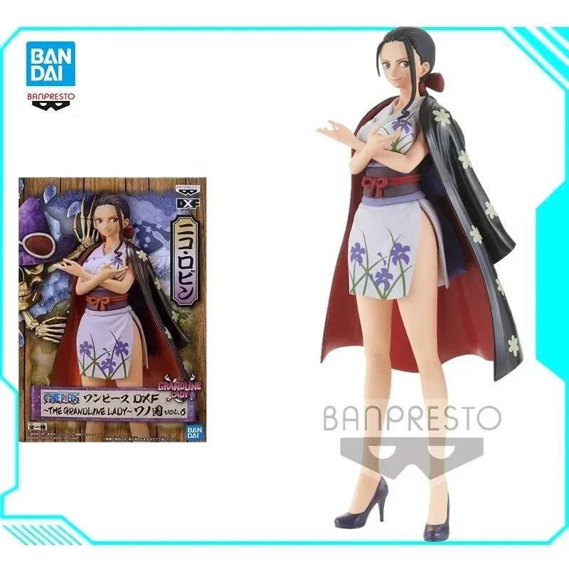 Bandai BANPRESTO One Piece Nico Robin DXF The Grandline Lady Land of Wano Anime Action Figures Toy C