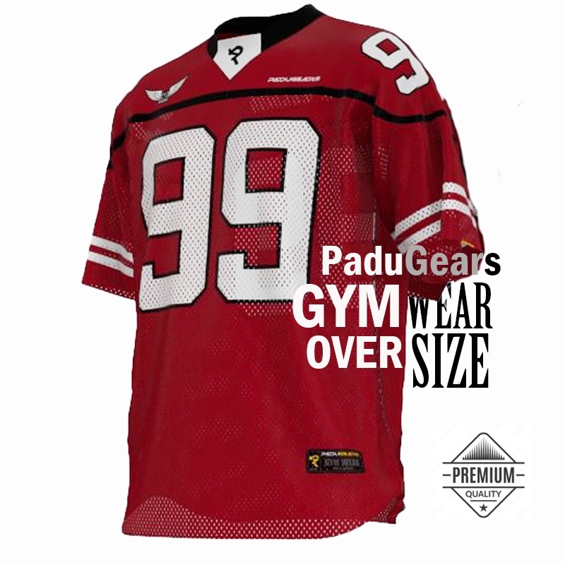 PaduGears GymWear NHL 2025 Jersey Vải lưới cao cấp ngoại cỡ CoolFit Tech