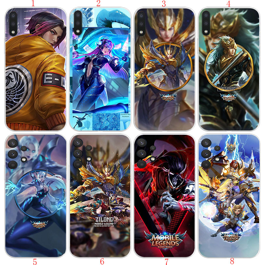 Ốp điện thoại trong suốt mềm cho Redmi 13C A3 Note 13 Pro Plus 5G CX12 Legends Bang Bang Bang