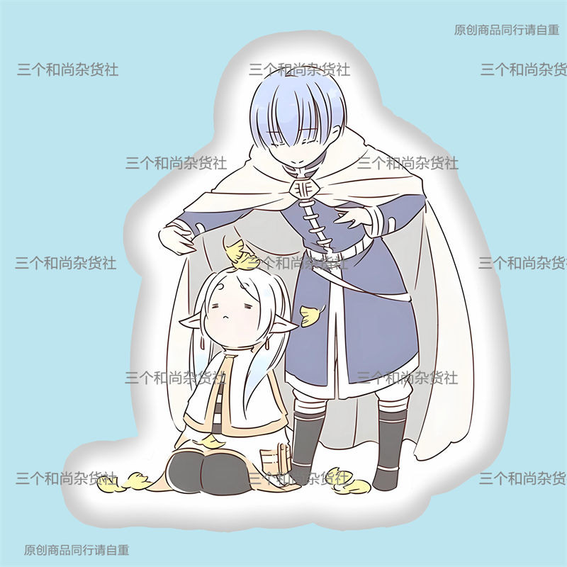 Himmel Frieren gối ôm thú bông Anime doll Manga BÚP BÊ Manga HÀNG CÓ SẴN