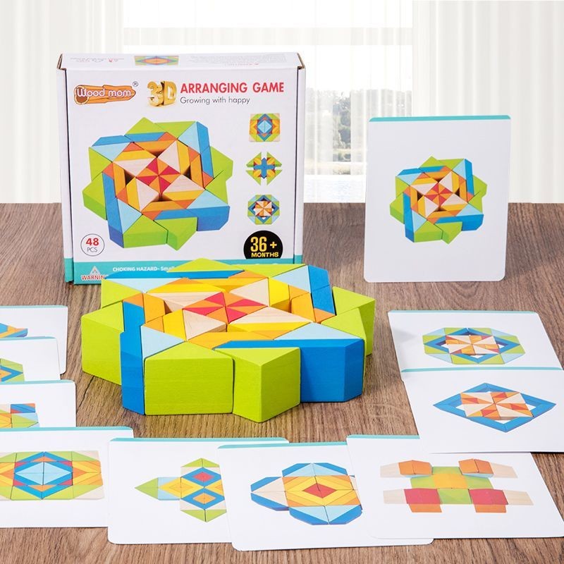 Trẻ 3D 3 chiều luôn luôn thay đổi Building Block Block Puzz