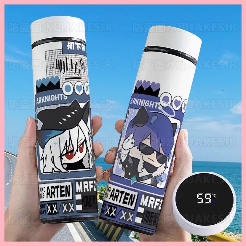 [GUYN] Bình chân không Arknights Skadi Arknights Bình chân không xung quanh Công suất lớn Thép không