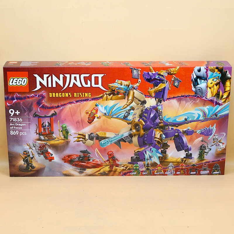 LEGO 71836 Tập trung Dragon Sky Arc Phantom Ninja Series Đồ chơi khối ghép cho nam và nữ