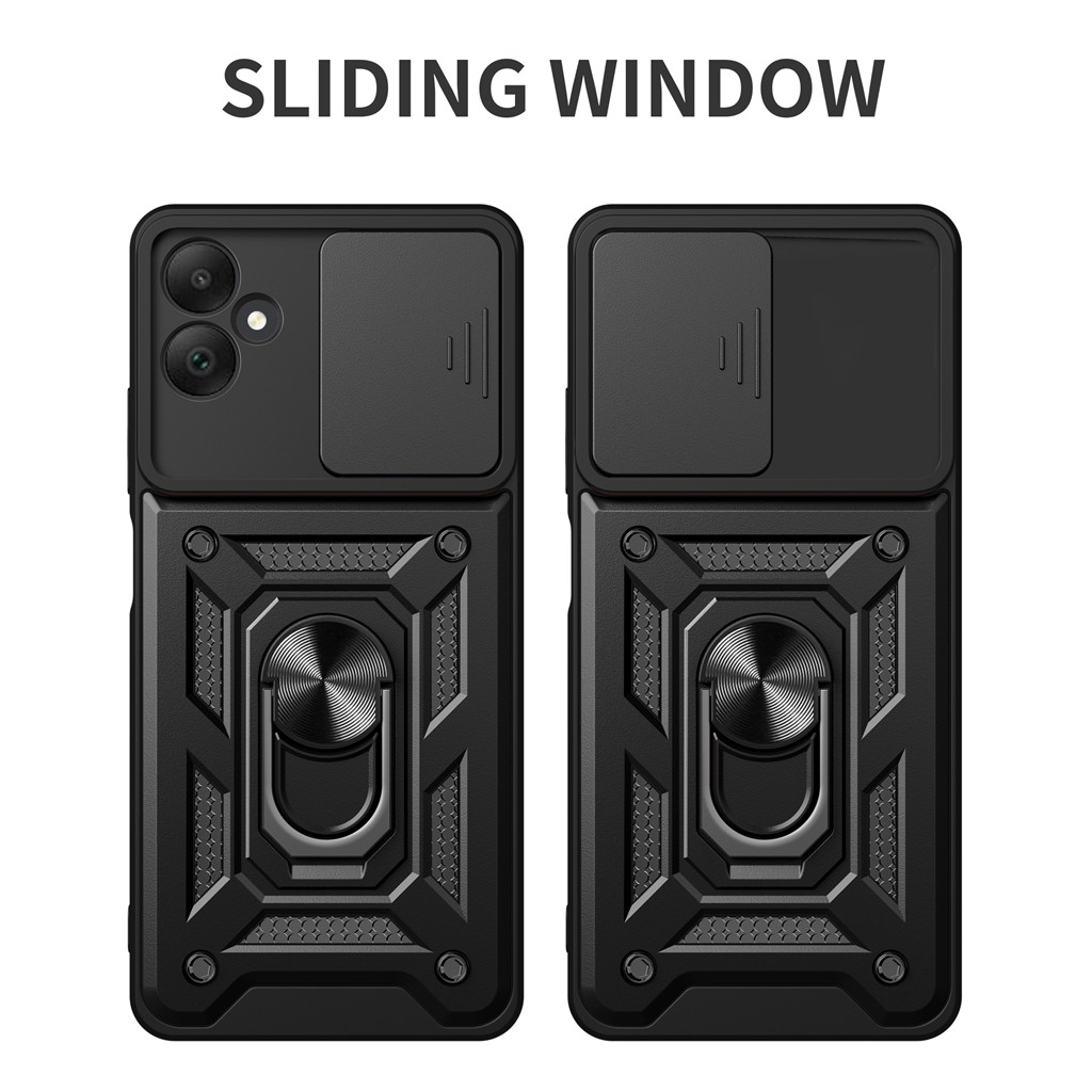 Ốp lưng cho Galaxy XCover7 XCover7Pro ⭐Vỏ điện thoại nhẫn Withlens⭐ Giá đỡ vỏ chống sốc Giá đỡ ô tô 