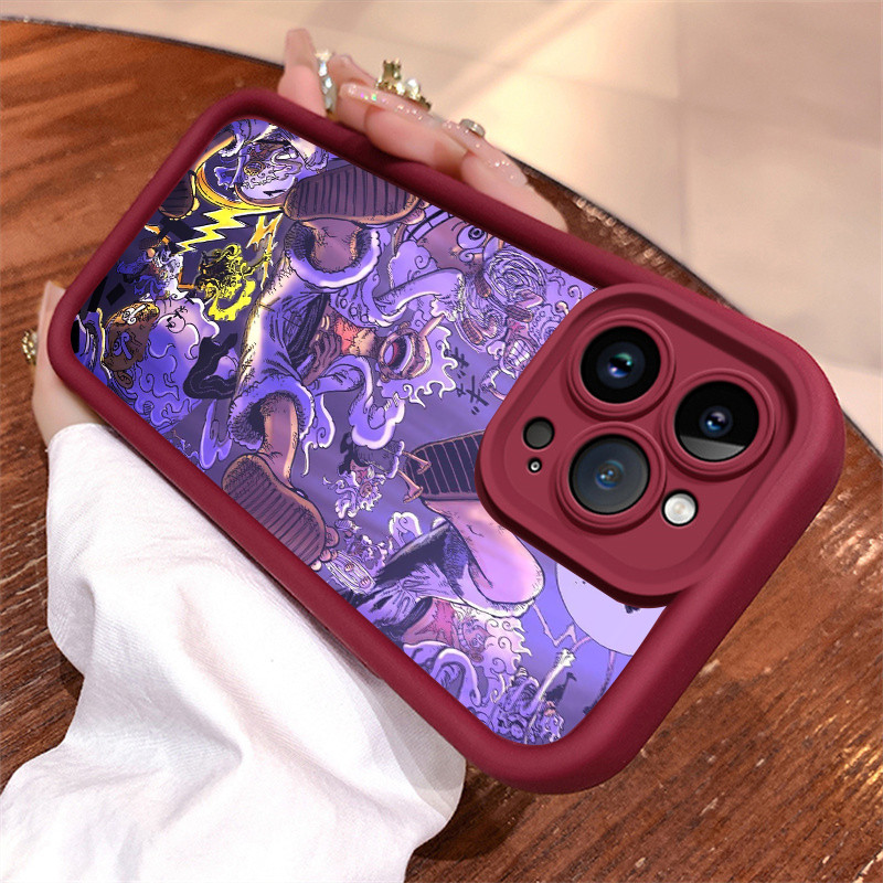 Ốp Điện Thoại GEAR 5 LUFFY NIKA - Ốp Silicon Chống Sốc Cho Redmi K20 K30 K40 K50 Pro K30 ProZoom K30