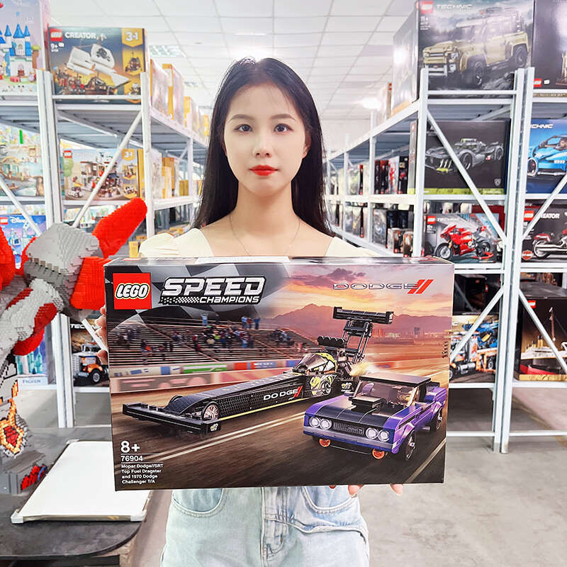 LEGO 76904 Dodge Challenger Group Xe thể thao Racing Đồ chơi khối nhỏ