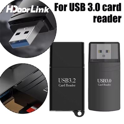 Đầu đọc thẻ HdoorLink USB 3.0 Thẻ TF / SD 2in1 Đầu đọc thẻ hai khe cắm di động cho máy tính xách tay Máy tính bảng Truyền dữ liệu nhanh hơn