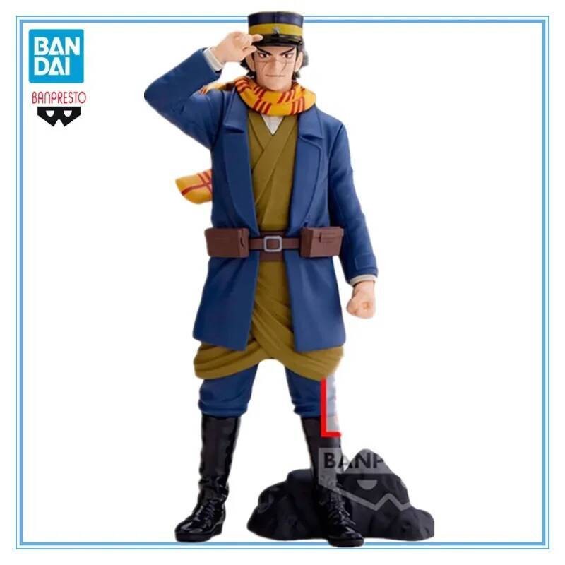 Banpresto Golden Kamuy Sugimoto Saichi Genuine Anime Figure Model Toys 16Cm Child Collectible Gift