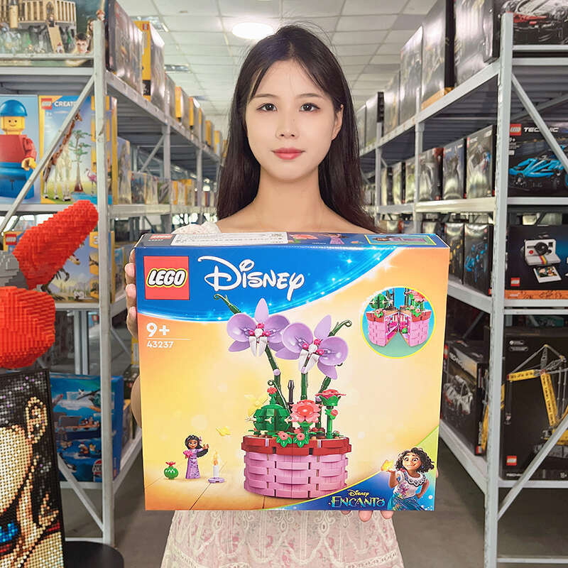 LEGO 43237 Bộ sưu tập Isabella's Creative Chậu hoa ghép hình Đồ chơi trẻ em